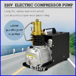 High Pressure Electric Pump PCP Air Compressor for Paintball Air Rifles220V TOP