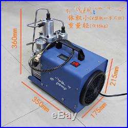 High Pressure Pump Mini PCP Air Compressor 4500 PSI 300 Bar