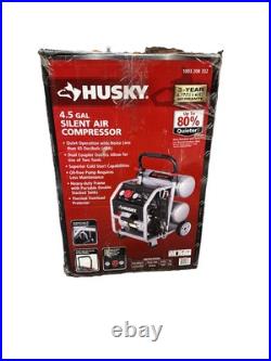 Husky 4.5 Gal. 175 PSI Portable Electric Quiet Air Compressor