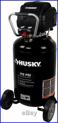 Husky Air Compressor 30 Gal. 175 PSI High Performance Quiet Portable Design Pump