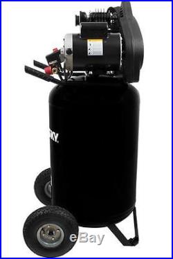 Husky Air Compressor 30 Gallon Portable Pump 1,6 HP Oil 155 PSI Garage Tool
