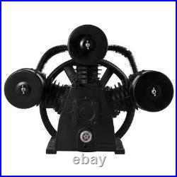 Husky E106023 Air Compressor Pump 3 Cylinder Single Stage Cast Iron 155 PSI