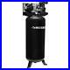 Husky Electric Air Compressor 60 Gal. Cast Iron Pump Single Stage Count Steel