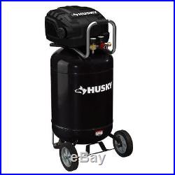 Husky F2S20VWD 20 Gal Portable Air Compressor 1.5 HP Oil-Free Aluminum Pump 15-A