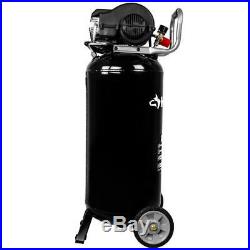Husky Portable Air Compressor 20 Gal. 175 PSI Slim Vertical Design Oil Free Pump