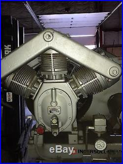 Ingresoll Rand Dual-head 15h. P. Vacuum Pump/compressor 3-station Pumps