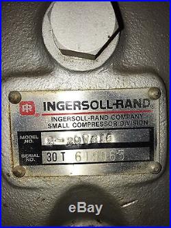 Ingresoll Rand Dual-head 15h. P. Vacuum Pump/compressor 3-station Pumps