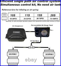 In Cab On Board Air Compressor System Air Pump System with Single Path Air Gauge