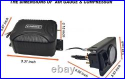 In Cab On Board Air Compressor System Air Pump System with Single Path Air Gauge