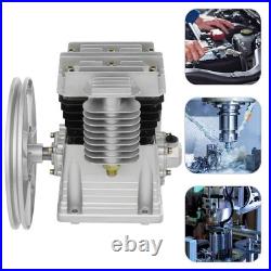 Industrial Air Compressor Pump Head 2HP 1.5KW 200L/min Single Stage Twin