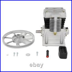 Industrial Air Compressor Pump Head 2HP 1.5KW 200L/min Single Stage Twin