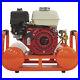 Industrial Air Contractor Gas-Powered Pontoon Air Compressor, 4.6 HP, Honda