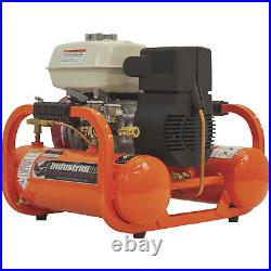 Industrial Air Contractor Gas-Powered Pontoon Air Compressor, 4.6 HP, Honda