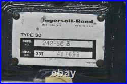 Ingersoll-Rand Air Compressor Type 30 Model 242-5C-3 Pump Rebuilt