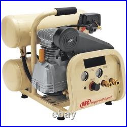 Ingersoll Rand Twin-Stack Portable Electric Air Compressor, 2 HP, 4-Gallon, 4.3