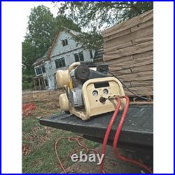 Ingersoll Rand Twin-Stack Portable Electric Air Compressor, 2 HP, 4-Gallon, 4.3