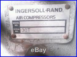 Ingersoll Rand Type 30 Air Compressor Tank Pump