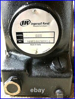 Ingersoll rand SS5 5HP air compressor pump, flywheel, single stage 18.1cfm@ 90