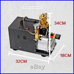 Intbuying 30MPa 4500PSI Air Compressor Pump High Pressure PCP Electric Pressure