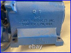 JENNY KU PUMP Air Compressor Pump, 1 Stage, 1-2 hp