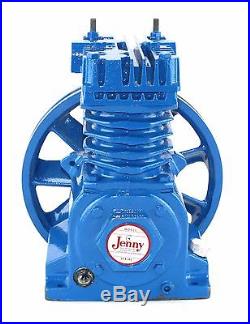 Jenny Air Compressor Pump 1 Stage 1, 2 HP 150 Max psi Synthetic Oil K-Pump PA