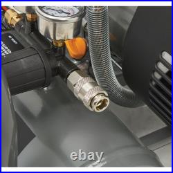 Klutch 4-Gallon Pontoon Air Compressor, 6.5 HP, 6.9 CFM @ 40 PSI, 5 CFM @ 90