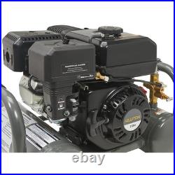 Klutch 4-Gallon Pontoon Air Compressor, 6.5 HP, 6.9 CFM @ 40 PSI, 5 CFM @ 90