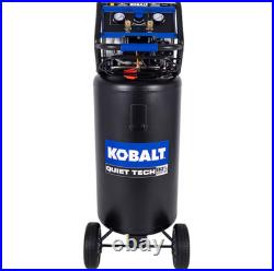 Kobalt QUIET TECH 26 Gallon 150 PSI Vertical Air Compressor Free Shipping