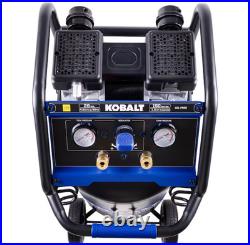 Kobalt QUIET TECH 26 Gallon 150 PSI Vertical Air Compressor Free Shipping