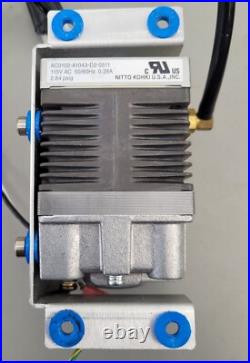 MEDO/NITTO KOHKI CO. LTD (AC0102) Air Compressor Pump 2.84PSIG 115V AC 50/60Hz