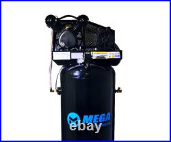 MEGA 60 Gallon Vertical Air Compressor 3HP 135 PSI NEW FreeShipping