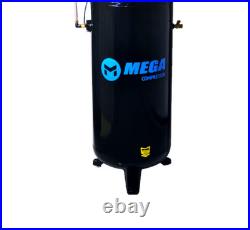 MEGA 60 Gallon Vertical Air Compressor 3HP 135 PSI NEW FreeShipping