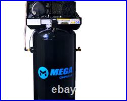 MEGA 60 Gallon Vertical Air Compressor 3HP 135 PSI NEW FreeShipping
