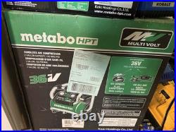 METABO MultiVolt 2-Gallon Portable Elec Cordless 135 PSI Hot dog Air Compressor