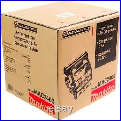 Makita Big Bore 2.5 HP Air Compressor Pump is Oil-Lubricated Iron Cylinder