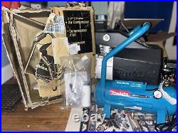 Makita MAC700 2.0 Hp 2.6 Gallon Cast Iron Roll-Cage Big Bore Air Compressor