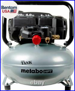 Metabo HPT Air Compressor, the TANK, Portable Pancake Air Compressor 200 PSI, 6