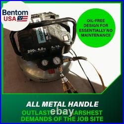 Metabo HPT Air Compressor, the TANK, Portable Pancake Air Compressor 200 PSI, 6