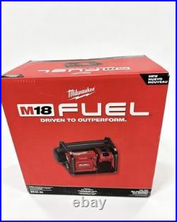 Milwaukee M18 FUEL 18V 2 Gal Oil-Free 135 PSI Air Compressor 2840-20 Tool Only
