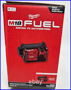 Milwaukee M18 FUEL 18V 2 Gal Oil-Free 135 PSI Air Compressor 2840-20 Tool Only