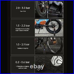 Min Air Compressor 12v 150 Psi Tire Inflator Electric Auto Pump Motorcycle Bike