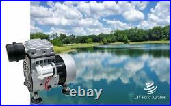 NEW 1/4 HP 3.89 cfm Pond Air Pump Compressor by Matala + Air Filter+Cord+Mounts