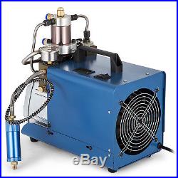 NEW Electric Air Pump High Pressure Paintball Air Compressor PCP 30MPa/4500PSI
