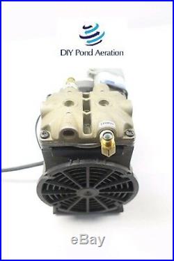 NEW THOMAS 688CE44 Piston Air Compressor/Vacuum Pump, Aerator, 1/3hp withCord