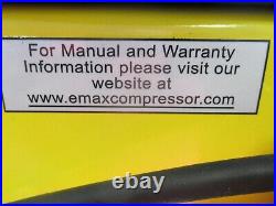NEW USA Made Emax 7.5 HP 80-Gallon 208/230-Volt 3-Phase Vertical Air Compressor