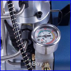 New 110V Set Pressure 300bar 4500psi Air Pump High Pressure Air Compressor PCP