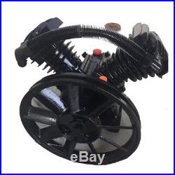New 3HP 2 Piston V Style Twin Cylinder Air Compressor Pump Motor Head Air Tool