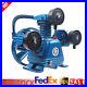 New 4HP 115PSI W Style 3 Cylinder Air Compressor Pump Motor Head Air Tool, Blue