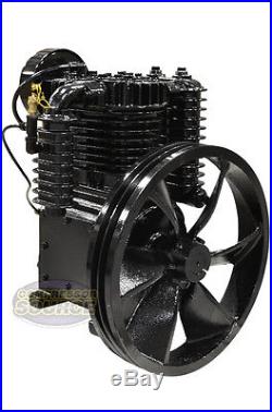 New 5 Horsepower Cast Iron 2 Stage Air Compressor Pump