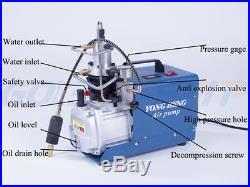New Adjustable Pressure 30 Mpa 4500psi Air Pump High Pressure Air Compressor PCP